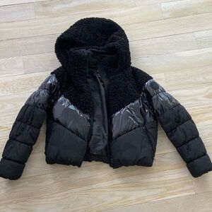 DKNY Women's Mix Media Puffer Jacket size XS